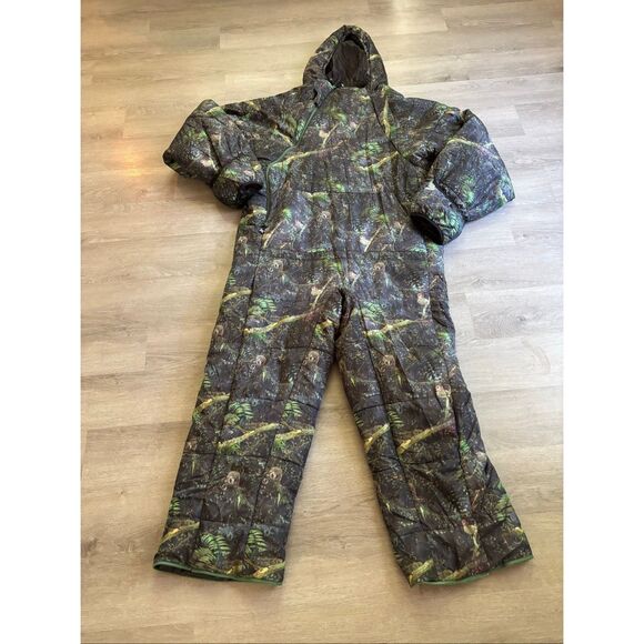 Selk Bag Pants - Selk Bag Lite Recycled Wearable Sleeping Bag - Rainforest Print Sz XL
